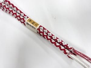 未使用品　正絹　手組帯締め